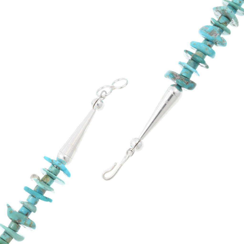 27” Beaded Navajo Turquoise Necklace