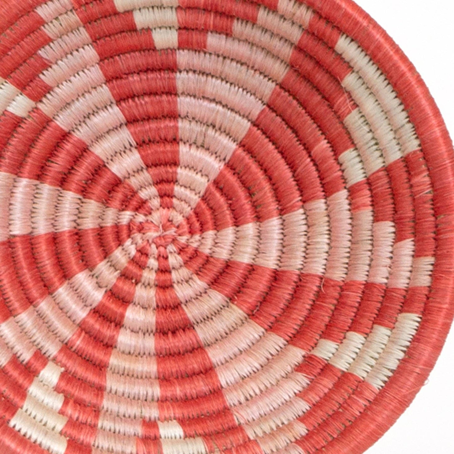 Bloom Woven Bowl - 6" Coral Virunga
