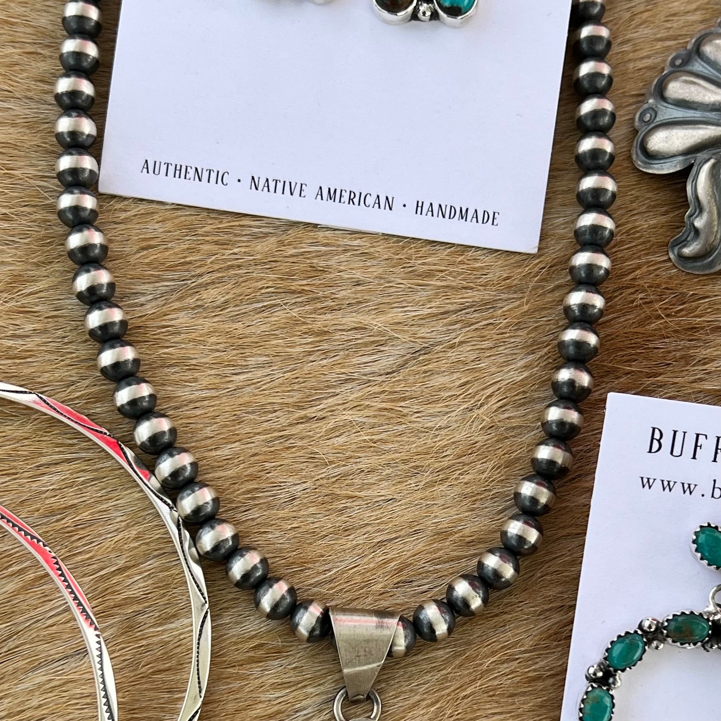 6mm Sterling Silver Desert Pearls