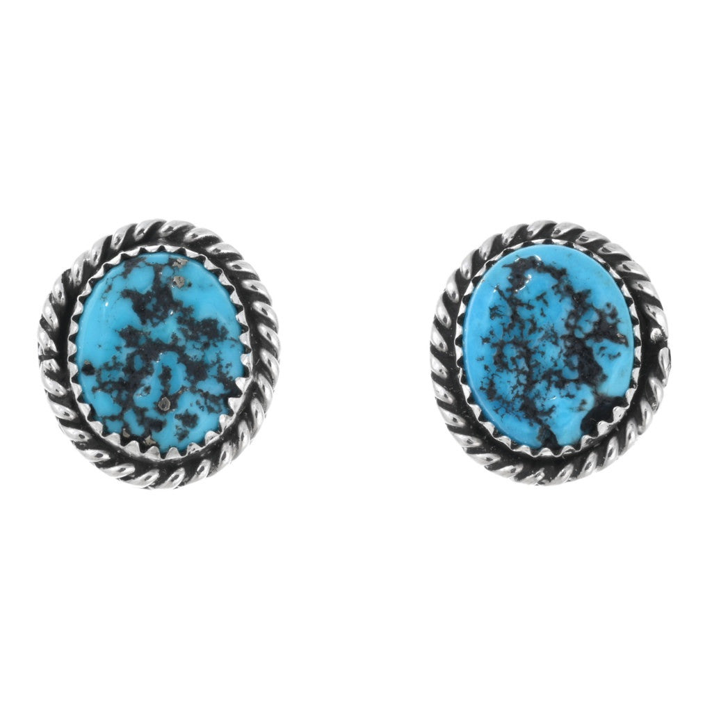 Kingman Turquoise Studs