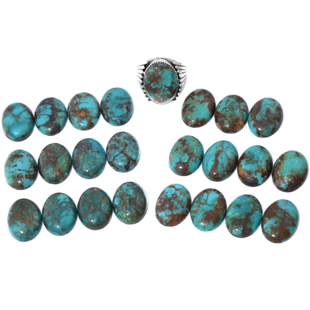 Number 8 Turquoise Men’s Ring