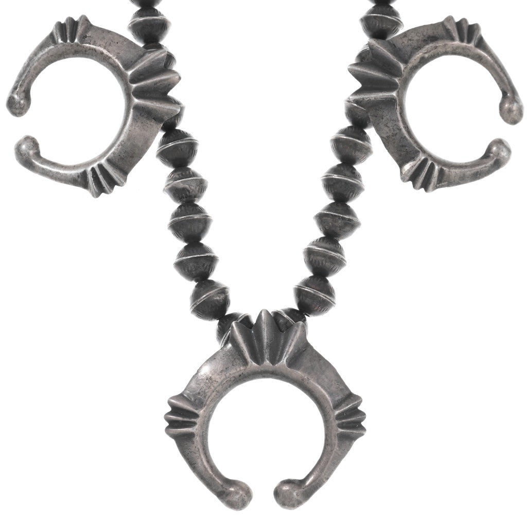 Vintage Sterling Silver Naja Necklace