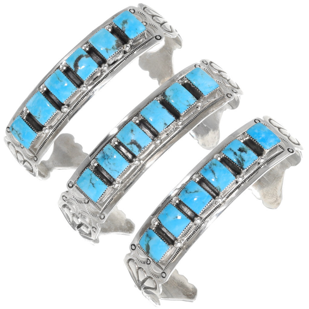 The Emerson Turquoise and Sterling Cuff