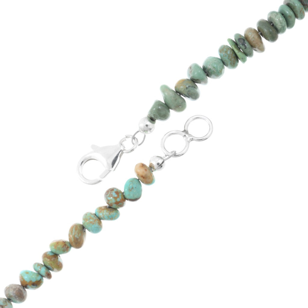 Mohave Turquoise Nugget Necklace-27.5”