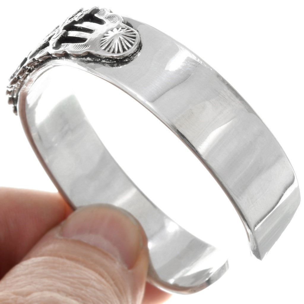 Sterling Silver Thunderbird Cuff