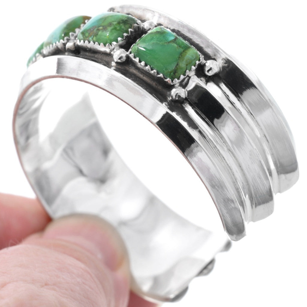 3/4” Green Nevada Turquoise Cuff