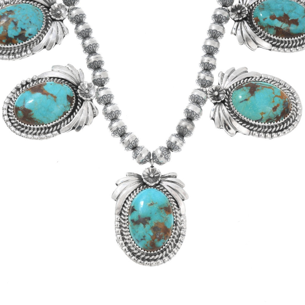 Number 8 Turquoise Necklace Set