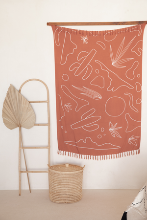 Desert Tapestry-Teracotta