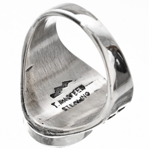 Men’s Turquoise and Sterling Thunderbird Ring
