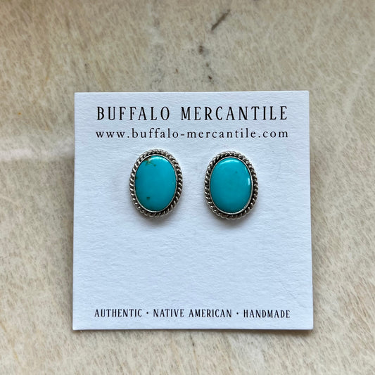 Turquoise Stud Earrings