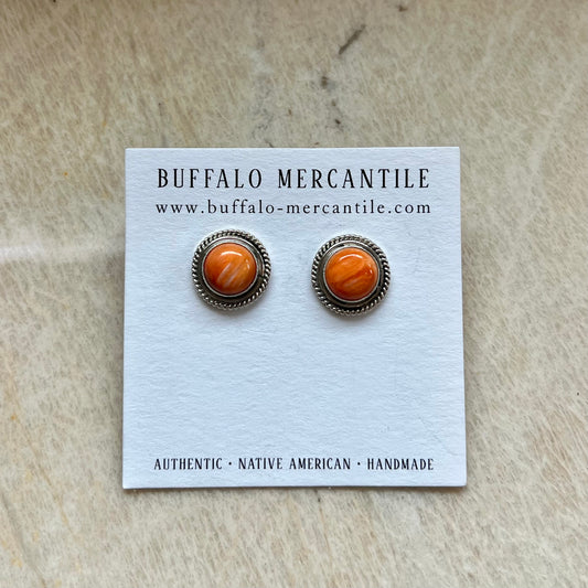 Orange Spiny Studs