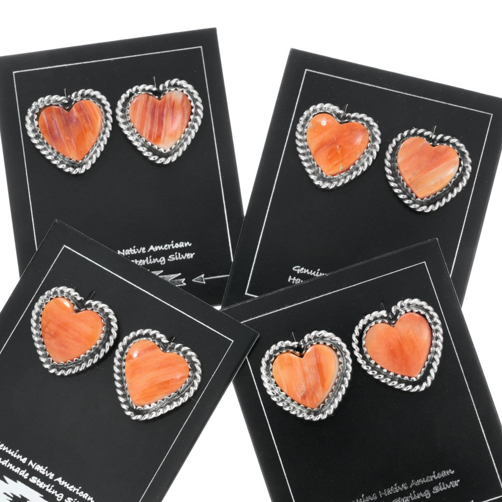 Spiny Heart Earrings