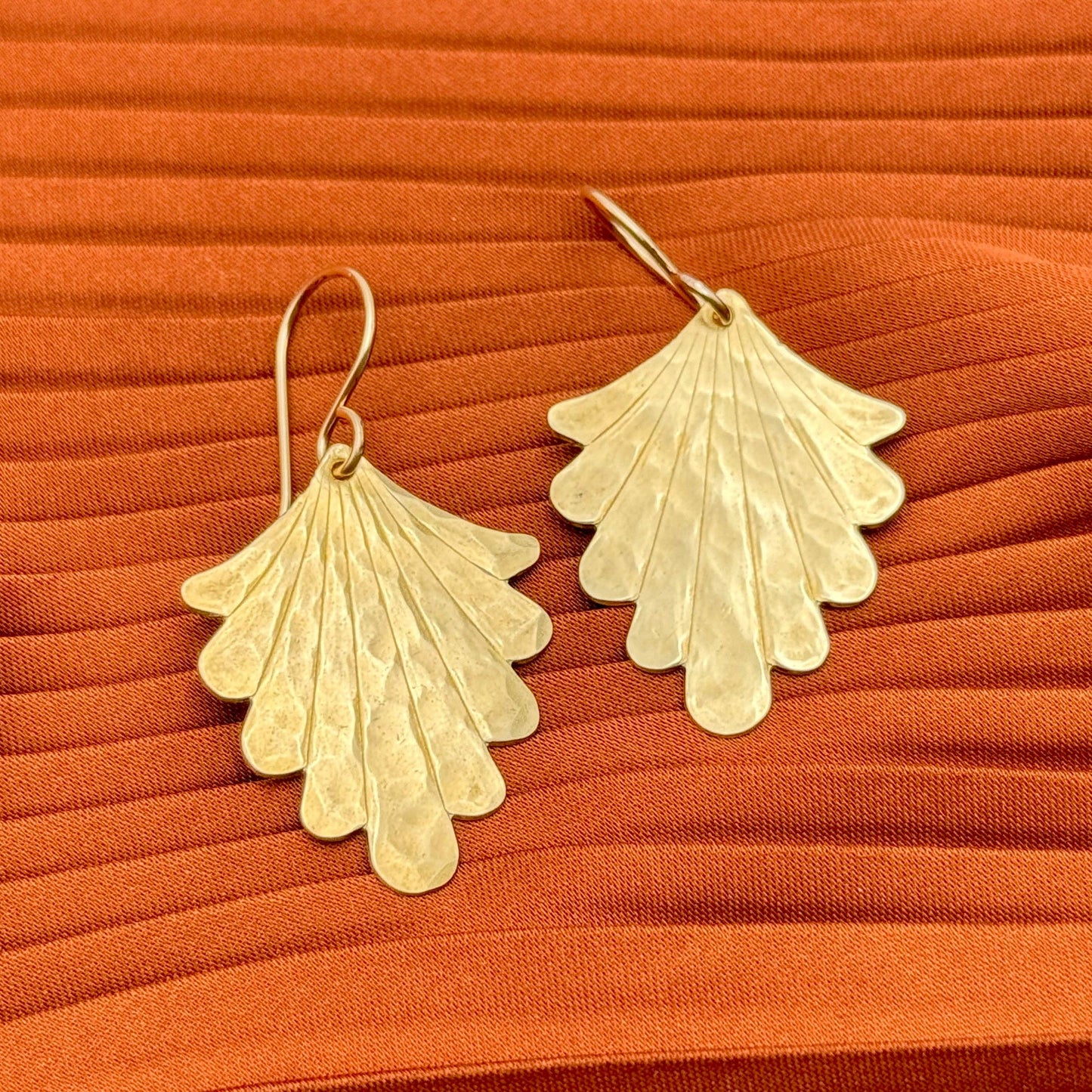 Handmade Flight Earrings Mini: Silver