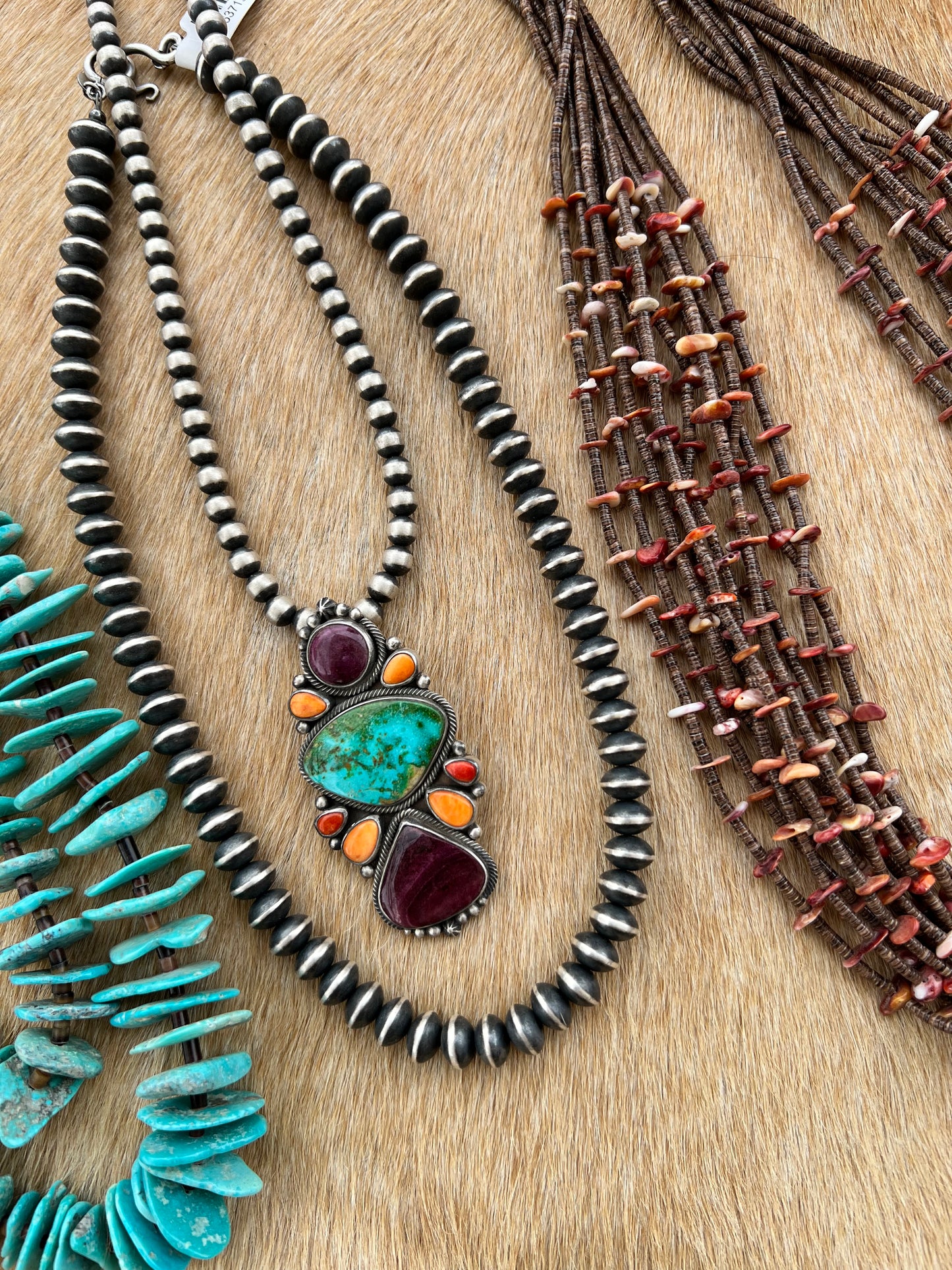 The Santa Fe Multi-Stone Pendant
