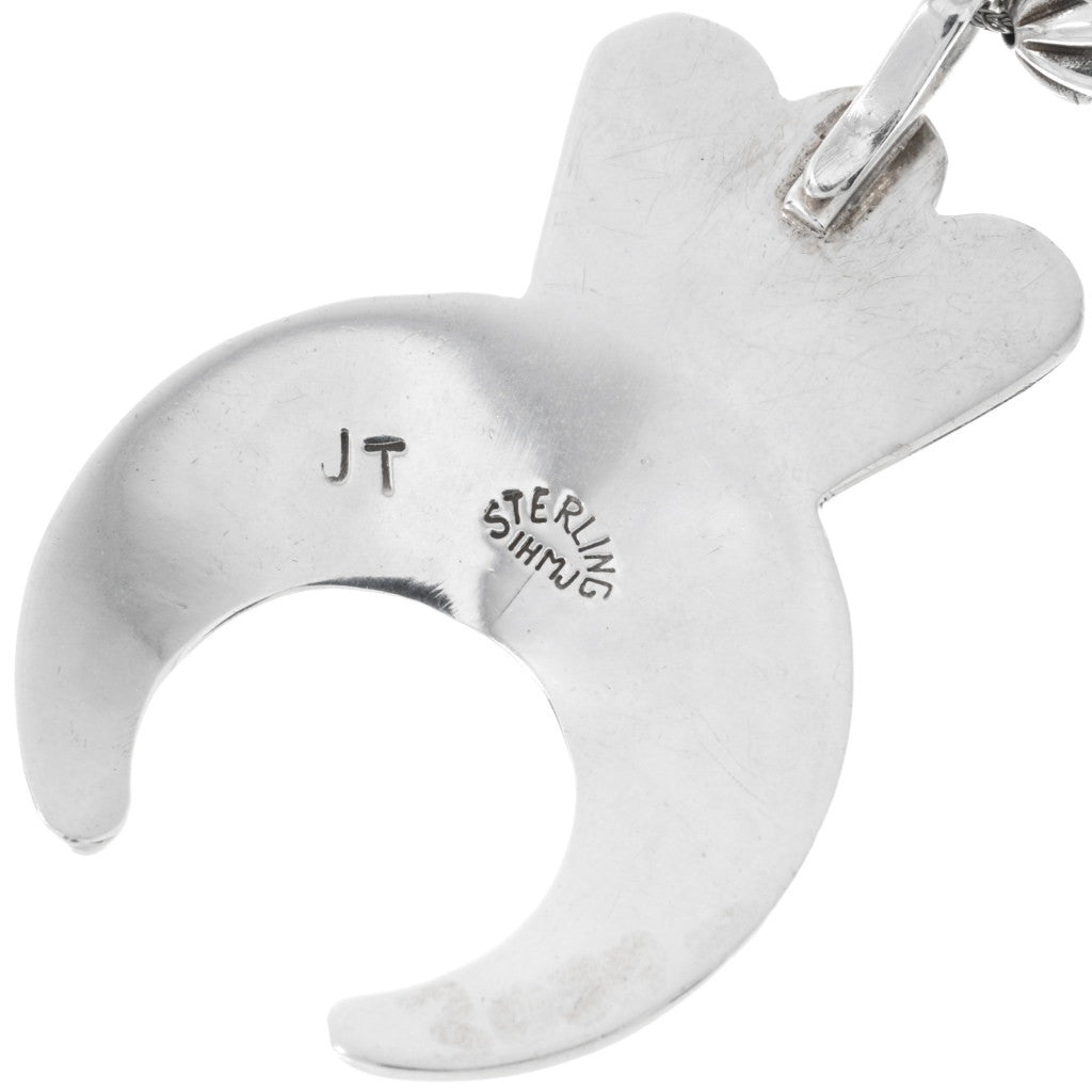 Vintage Sterling Silver and 14k Gold Squash Blossom Necklace