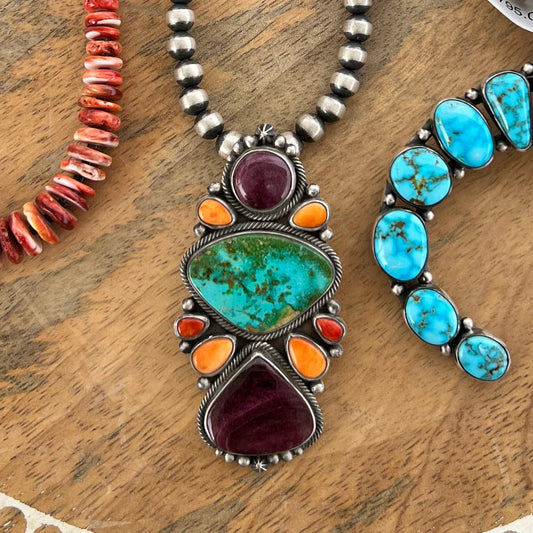 The Santa Fe Multi-Stone Pendant