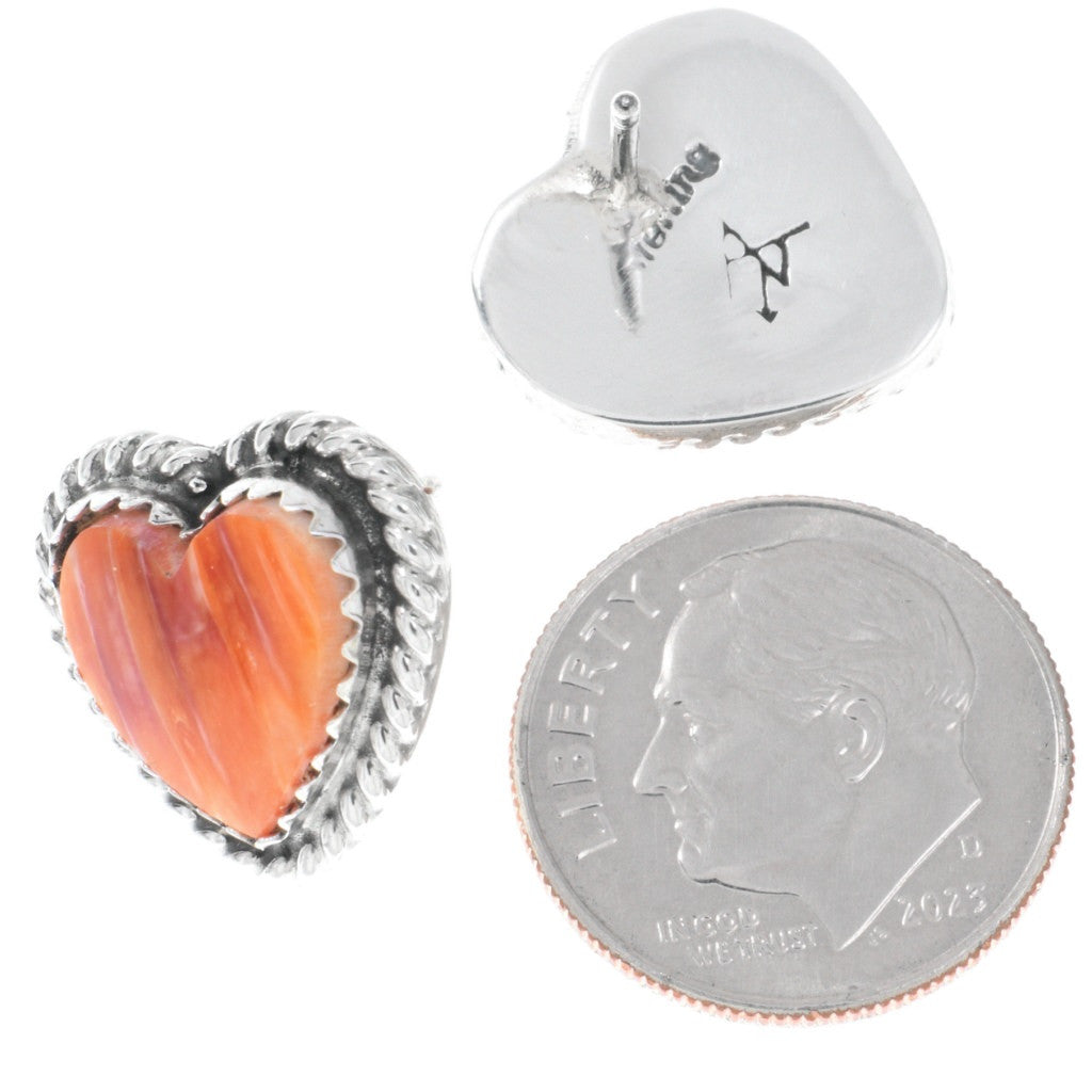 Spiny Heart Earrings