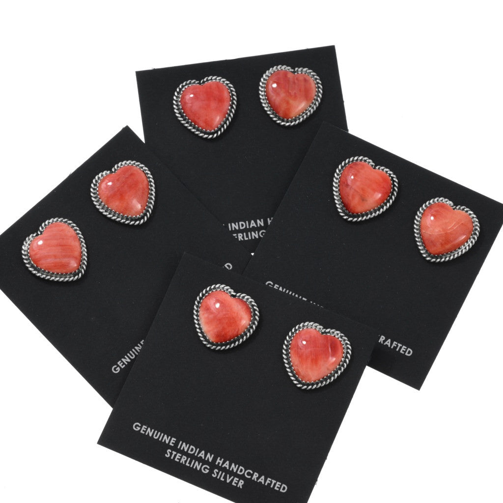 Spiny Heart Earrings