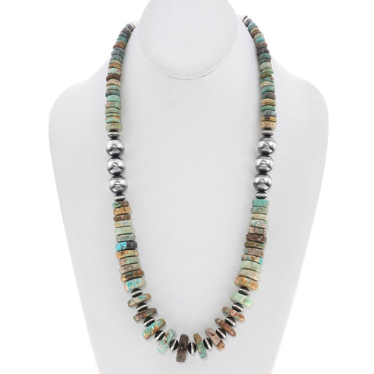 The Mesquite Turquoise Beaded Necklace