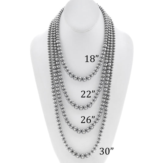 Stamped Desert Pearls - Graduated