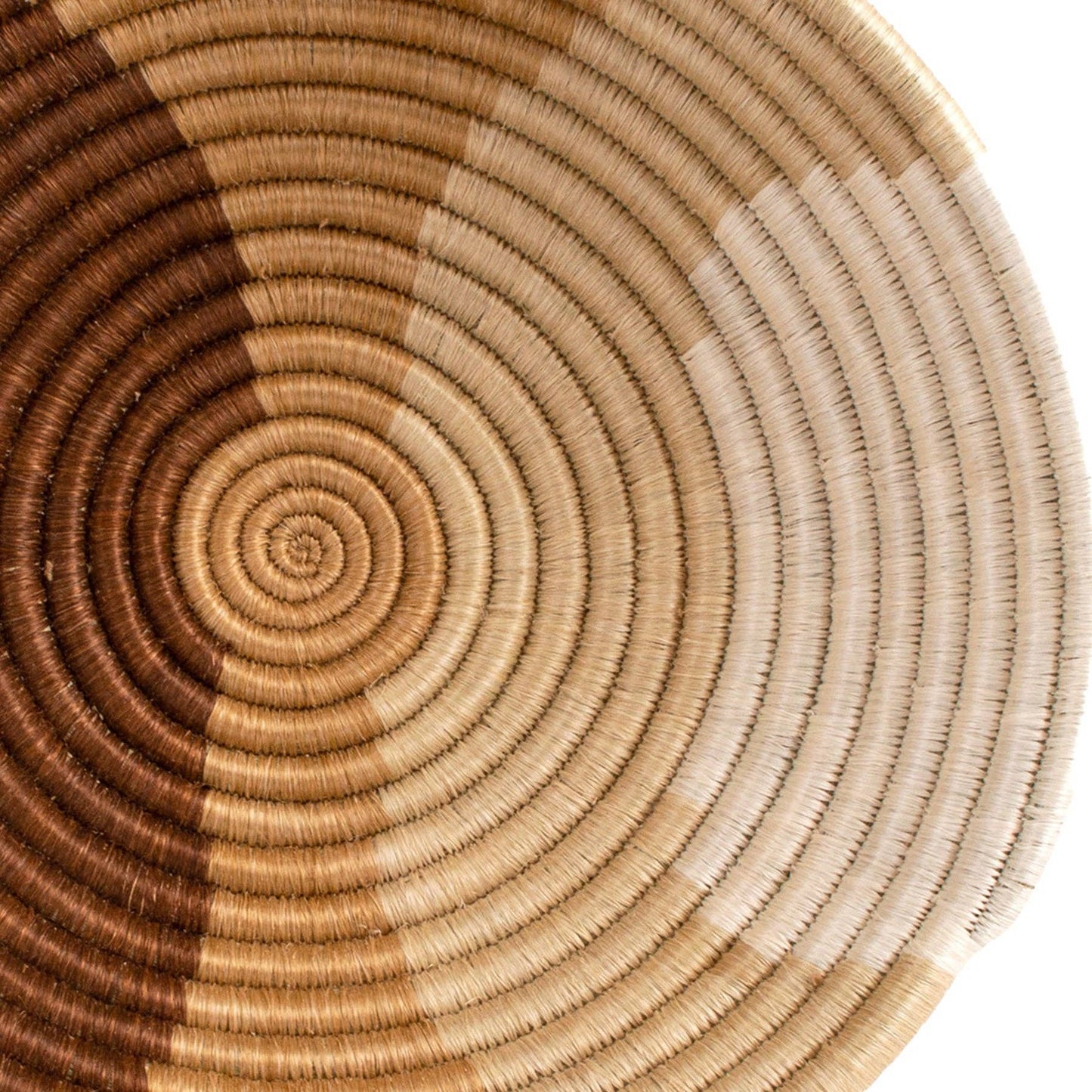 Sand Woven Bowl - 12" Balanced