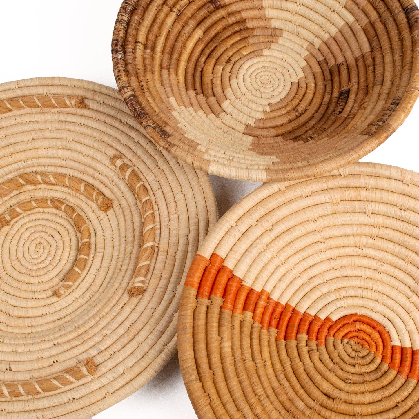 Earthen Craft Woven Bowl - 12" Terra
