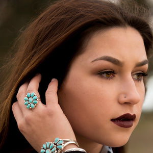 Navajo Cluster Ring