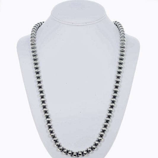 8mm Stamped Sterling Desert Pearls