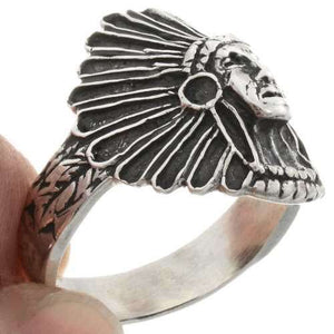 Men’s Sterling Silver Chief Ring