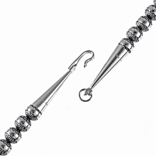 8mm Stamped Sterling Desert Pearls